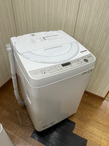 #48 激安7.0kg洗い!! SHARP 2023年 ES-GE7G 全自動電気洗濯機