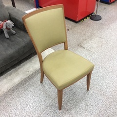 【カリモクのダイニングチェア】ダイニングチェア カリモク　チターノ　Chitano チェア　椅子　イス　合皮　グリーン：ブラウンの画像