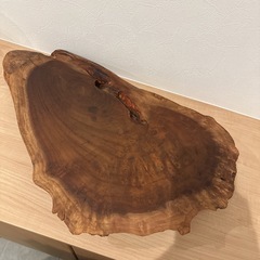 木台　インテリア　花台　中古品　骨董　木　の画像