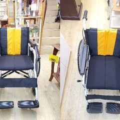 MIKI ミキ 車椅子 MBY-41B ロータイプ ノンバックブレーキシステム 自走式 介助用 介護用 折りたたみ式■近隣配送無料　買取帝国 朝霞店の画像