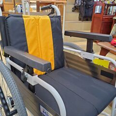 MIKI ミキ 車椅子 MBY-41B ロータイプ ノンバックブレーキシステム 自走式 介助用 介護用 折りたたみ式■近隣配送無料　買取帝国 朝霞店の画像