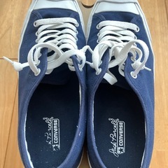 【美品】【生産終了品 希少】CONVERSE Jack Purcell ネイビーの画像