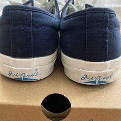 【美品】【生産終了品 希少】CONVERSE Jack Purcell ネイビーの画像