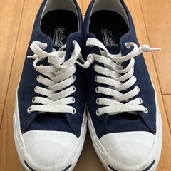 【美品】【生産終了品 希少】CONVERSE Jack Purcell ネイビーの画像