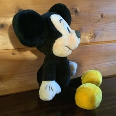 古いタイプのミッキーマウス　東京ディズニーランド　ぬいぐるみ　ヴィンテージの画像