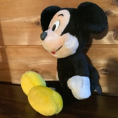 古いタイプのミッキーマウス　東京ディズニーランド　ぬいぐるみ　ヴィンテージの画像