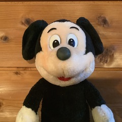 古いタイプのミッキーマウス　東京ディズニーランド　ぬいぐるみ　ヴィンテージの画像