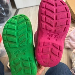 長靴crocs　16cmの画像