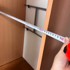 衣類収納、カーテンもつけられますの画像