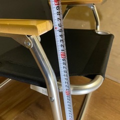 21（金）まだあります。イス　2脚　折り畳みの画像