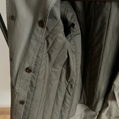 マーガレットハウエル MHL, ステンカラーコート S オリーブグリーンの画像