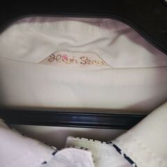 レディースコート白の画像