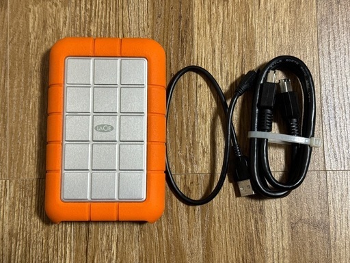 LaCie 外付けHDD 耐衝撃
 500GB HDD (ハードディスク) 外付け ポータブル LaCie Rugged Mini IP67 防水 