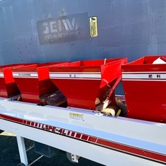 【長野県】みのる 全自動播種機 LSPE-4 まくDay 100V ポット全自動播種機 肥料 種まき 覆土 中古　引き取り限定の画像