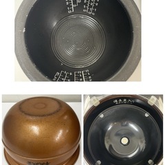 R487 ☀️ TOSHIBA 圧力IH炊飯ジャー 5.5合炊き 15年製 RC-10VXE3 ⭐ 動作確認済 ⭐ クリーニング済の画像