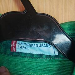 メンズジャケット緑（新品）の画像