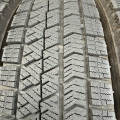 145/80R13ブリヂストンBLIZZAK VRX2スタッドレスタイヤ4本タントNBOXムーブ他軽自動車全般にの画像