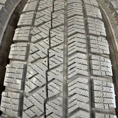 145/80R13ブリヂストンBLIZZAK VRX2スタッドレスタイヤ4本タントNBOXムーブ他軽自動車全般にの画像