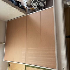 【商談中】棚・コンセント付きチェストベッドフレーム　ダブルサイズ 　　の画像