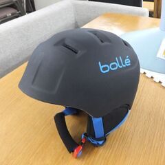 bolle ウインタースポーツ ヘルメット ジュニア用 JKW1-C-1 サイズXS 49-54cm ブラック×ブルー スキー スノボ ☆ 札幌市 北区 屯田 の画像