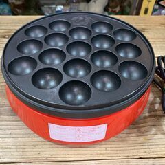 EAST イースト 本格 たこ焼き器 EAT-8914 レッド 動作確認済 中古品の画像