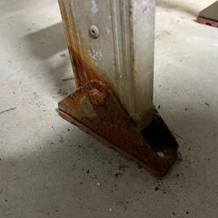 アルミ製 2連 はしご 梯子 長さ4.15m～7.25mの画像