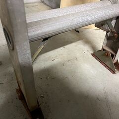 アルミ製 2連 はしご 梯子 長さ4.15m～7.25mの画像