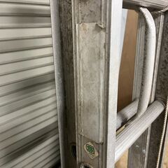 アルミ製 2連 はしご 梯子 長さ4.15m～7.25mの画像