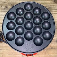 EAST イースト 本格 たこ焼き器 EAT-8914 レッド 動作確認済 中古品の画像