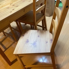 【決まりました。】 IKEA ダイニングテーブルセットの画像