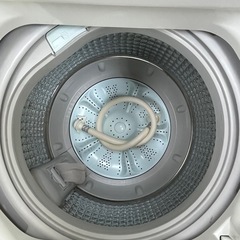 #49 激安洗濯機!! AQUA 2019年 6.0kg AQW-S60G(W) 全自動電気洗濯機の画像