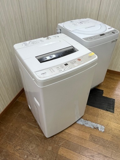 #49 激安洗濯機!! AQUA 2019年 6.0kg AQW-S60G(W) 全自動電気洗濯機