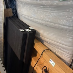 値下げしました！配送可【シングルサイズベッド】★ クリーニング済 【管理番号12011】桒の画像