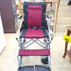 Care-Tec JAPAN ケアテック ジャパン 車椅子 CA-22SU ノーパンクタイヤ 介助用 介護用 折りたたみ式■近隣配送無料　買取帝国 朝霞店の画像