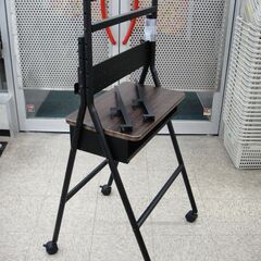 美品 ハヤミ工業 50V型対応 ディスプレイスタンド PU-254B TVスタンド テレビ台 テレビラック HAMILEX【モノ市場安城店】013の画像