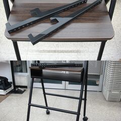 美品 ハヤミ工業 50V型対応 ディスプレイスタンド PU-254B TVスタンド テレビ台 テレビラック HAMILEX【モノ市場安城店】013の画像