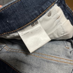 UNIQLO ジーパン　ワンピースの画像