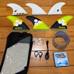 サーフボード！付属品あり！フィン２組新品！ショートボード 6.3の画像