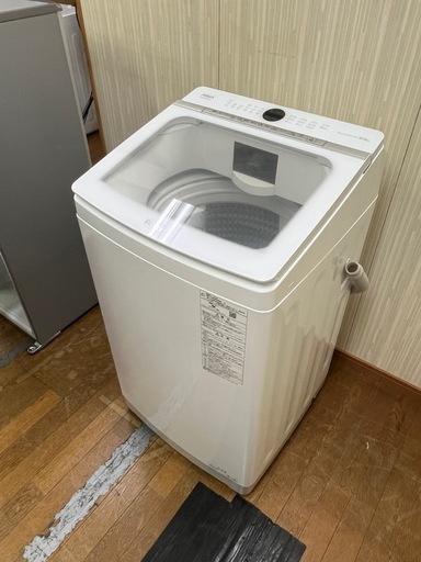 #50 大きめ8.0kg洗い!! AQUA 2020年 AQW-GVX80J(W) 全自動電気洗濯機 洗剤自動投入 らくらくSONIC