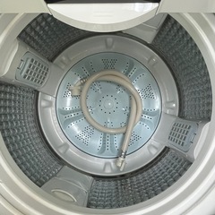 #50 大きめ8.0kg洗い!! AQUA 2020年 AQW-GVX80J(W) 全自動電気洗濯機 洗剤自動投入 らくらくSONIC の画像