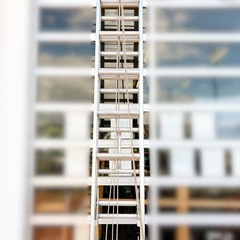 Hasegawa ハセガワ HC3-80 3連ハシゴ 全長7m86cm 伸縮3m50cm 脚立 長谷川工業の画像