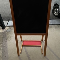 屋台や飲食店のホワイトボードの画像