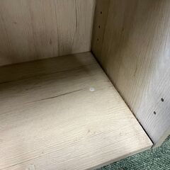 木製 3段 カラーボックス 本棚 飾り棚 収納棚 ホワイト 幅43cm×奥行30cm×高さ125cmの画像