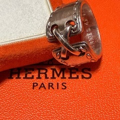 【HERMES】エルメス メキシコリング コルセット SV925  7号の画像