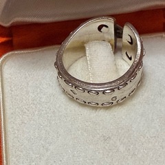 【HERMES】エルメス メキシコリング コルセット SV925  7号の画像