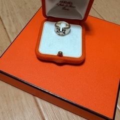 【HERMES】エルメス メキシコリング コルセット SV925  7号の画像