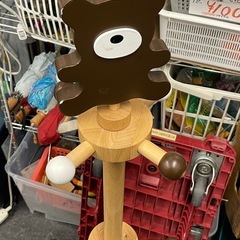 【中古】ハンガーラック　子供用　服かけ【1120IK】の画像