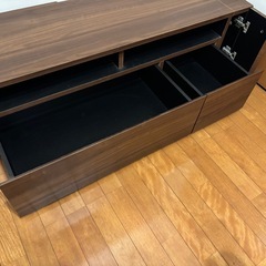 【定価5万以上】テレビボード ウォールナット 120cmの画像