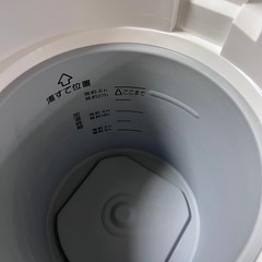 象印 加湿器 フィルター不要の画像