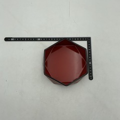 六角形ボウル　漆器　樺細工　ダイヤ鉢の画像